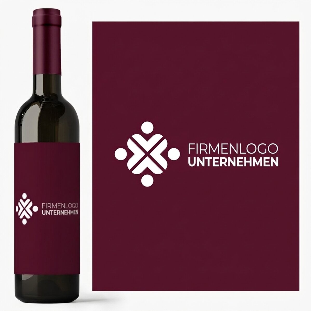 Wein mit individuellem Logo