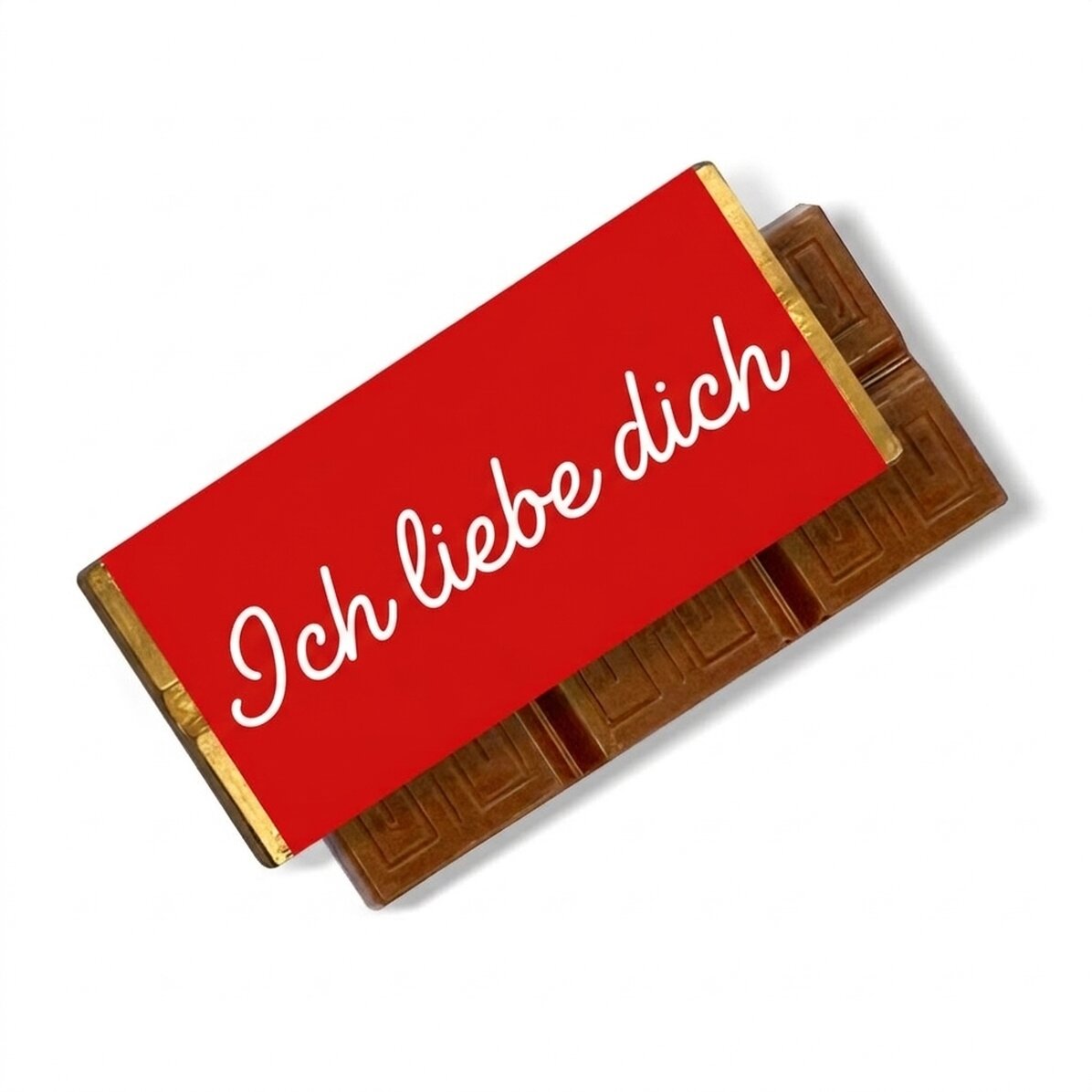 Personalisierte Mini-Schokoladentafel mit Botschaft