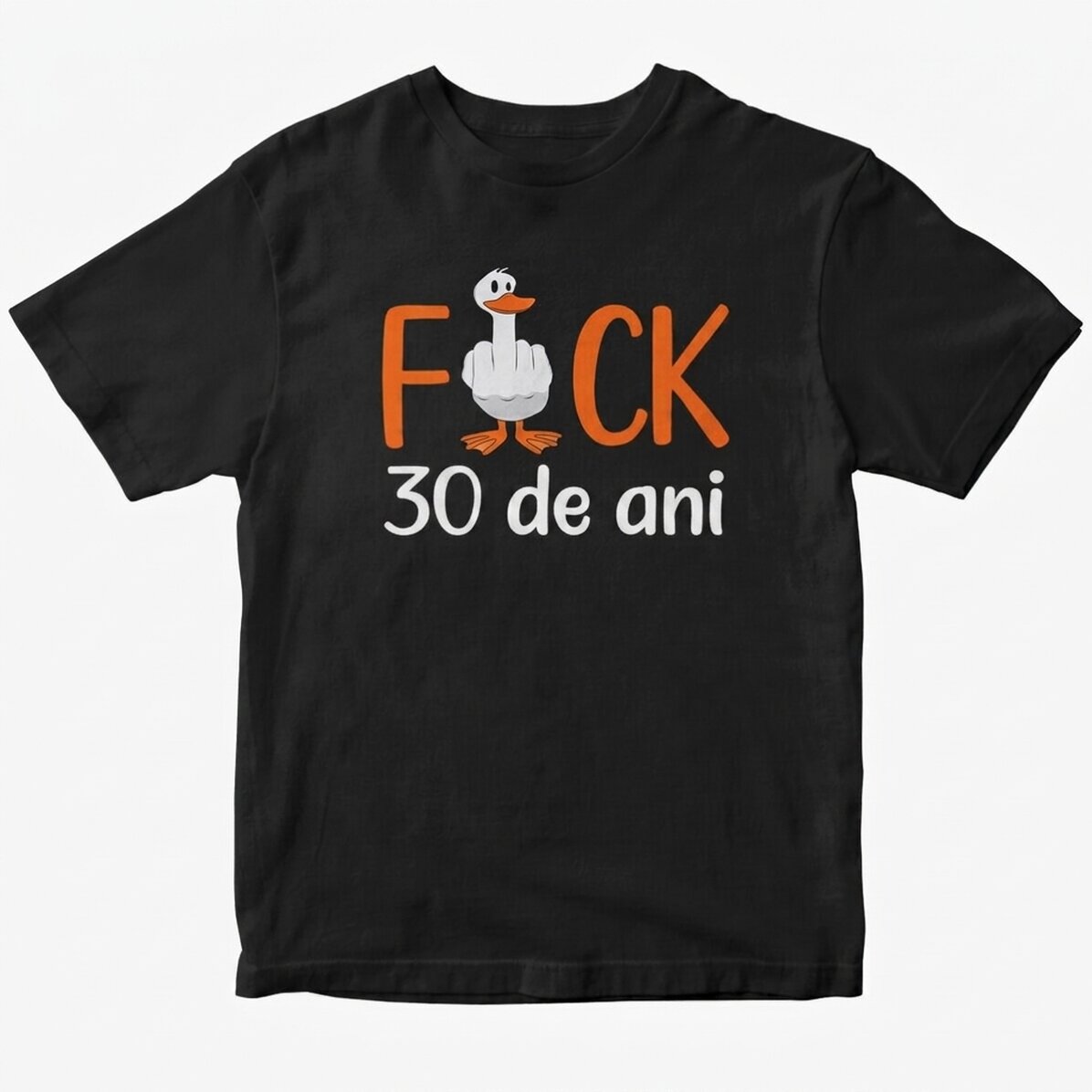 Personalisiertes Baumwoll-T-Shirt mit Aufdruck – Duck