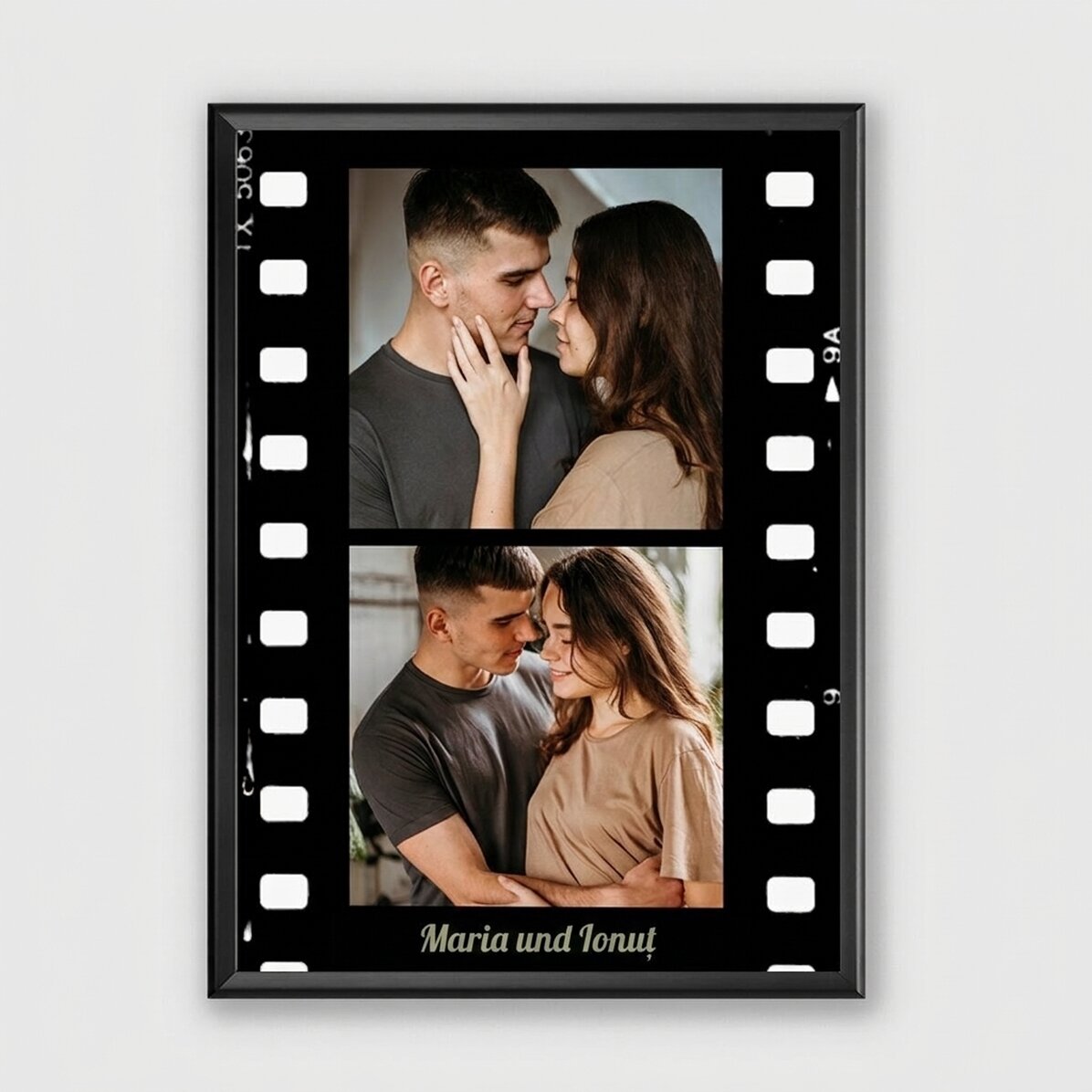 Individuell gestaltetes Bild mit 2 Fotos und Text – Film