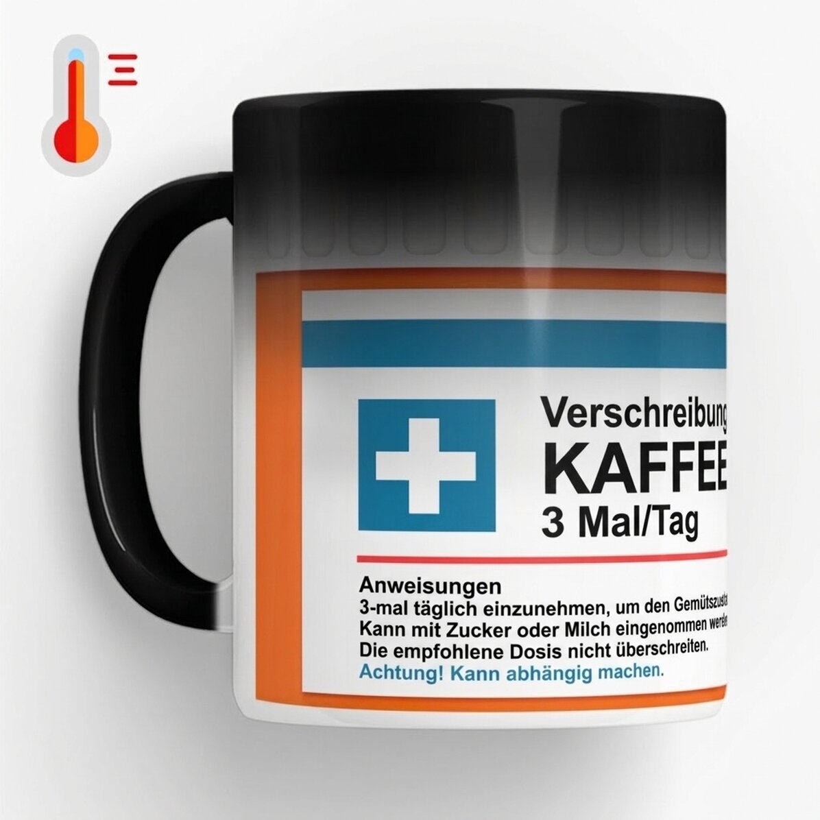 Personalisierte Zaubertasse mit Botschaft – Rezept