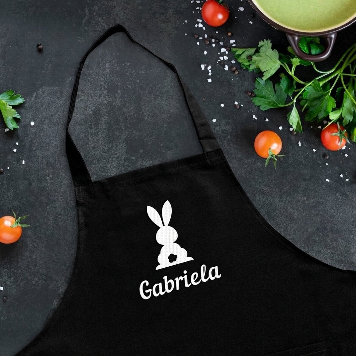 Individuell gestaltete Tasse mit Namen – Ostermotiv