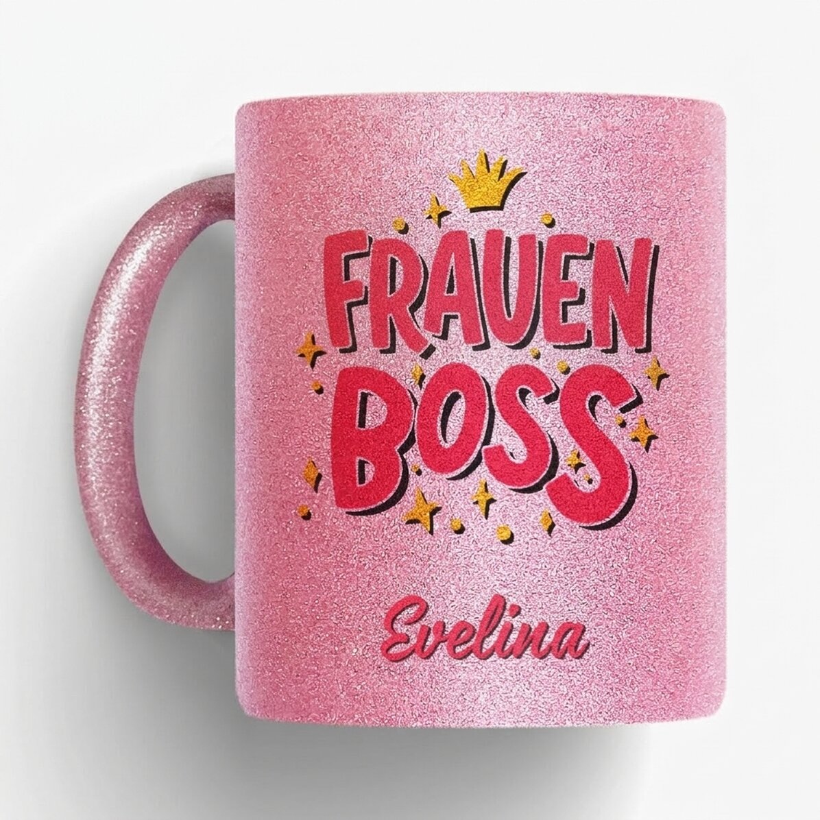 Personalisierte Tasse mit Aufdruck – Girl Boss