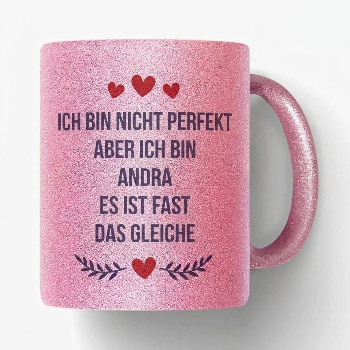 Personalisierte Tasse mit Text – Perfekt