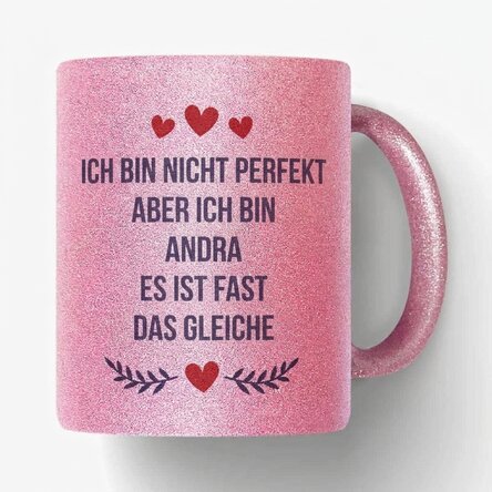 Personalisierte Tasse mit Text – Perfekt