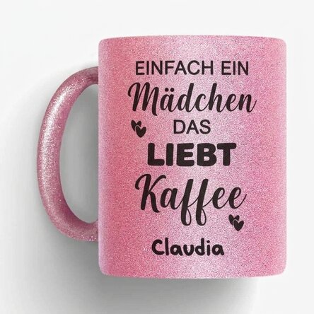 Personalisierte Tasse mit Aufdruck – Love