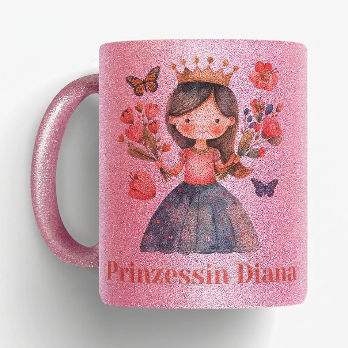 Personalisierte Tasse mit Text – Lovely Princess
