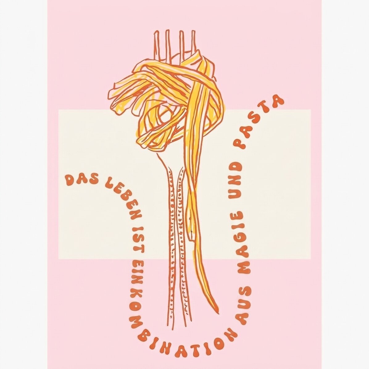 Poster „Pasta“