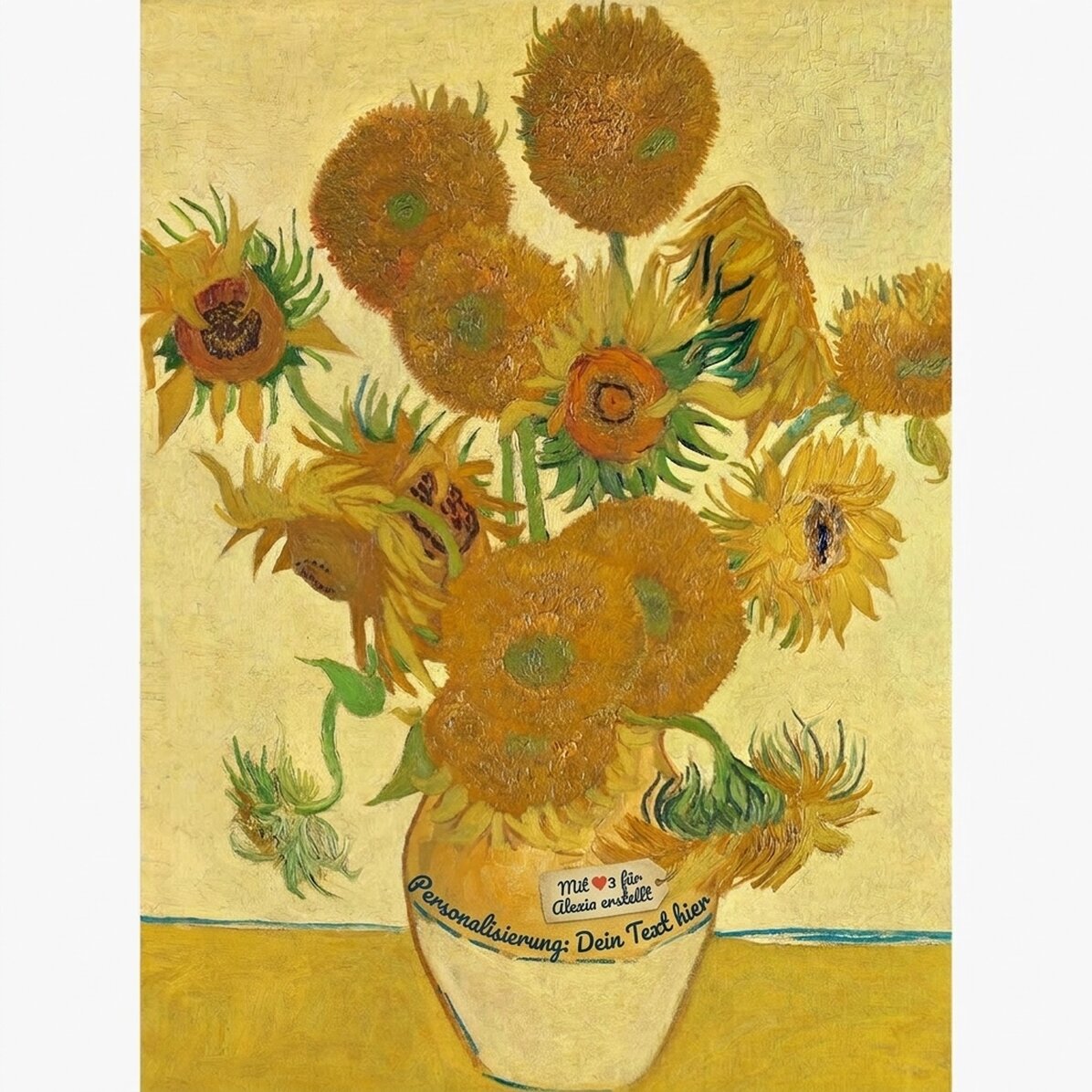 Poster von Vincent van Gogh, „Sonnenblume“, 1888