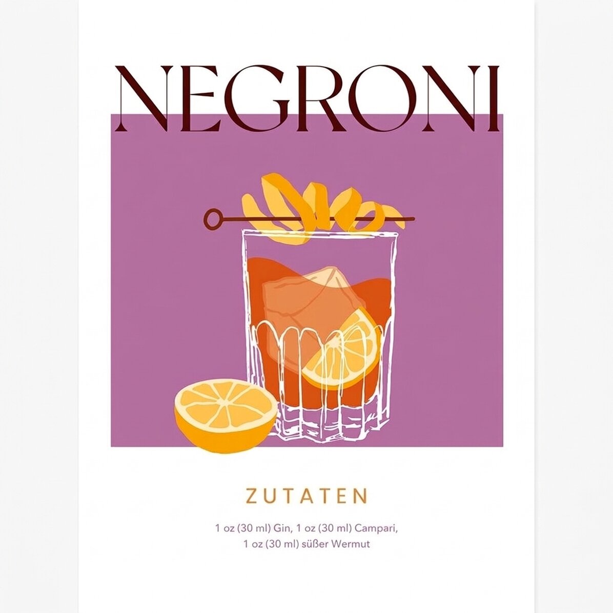 Negroni-Poster
