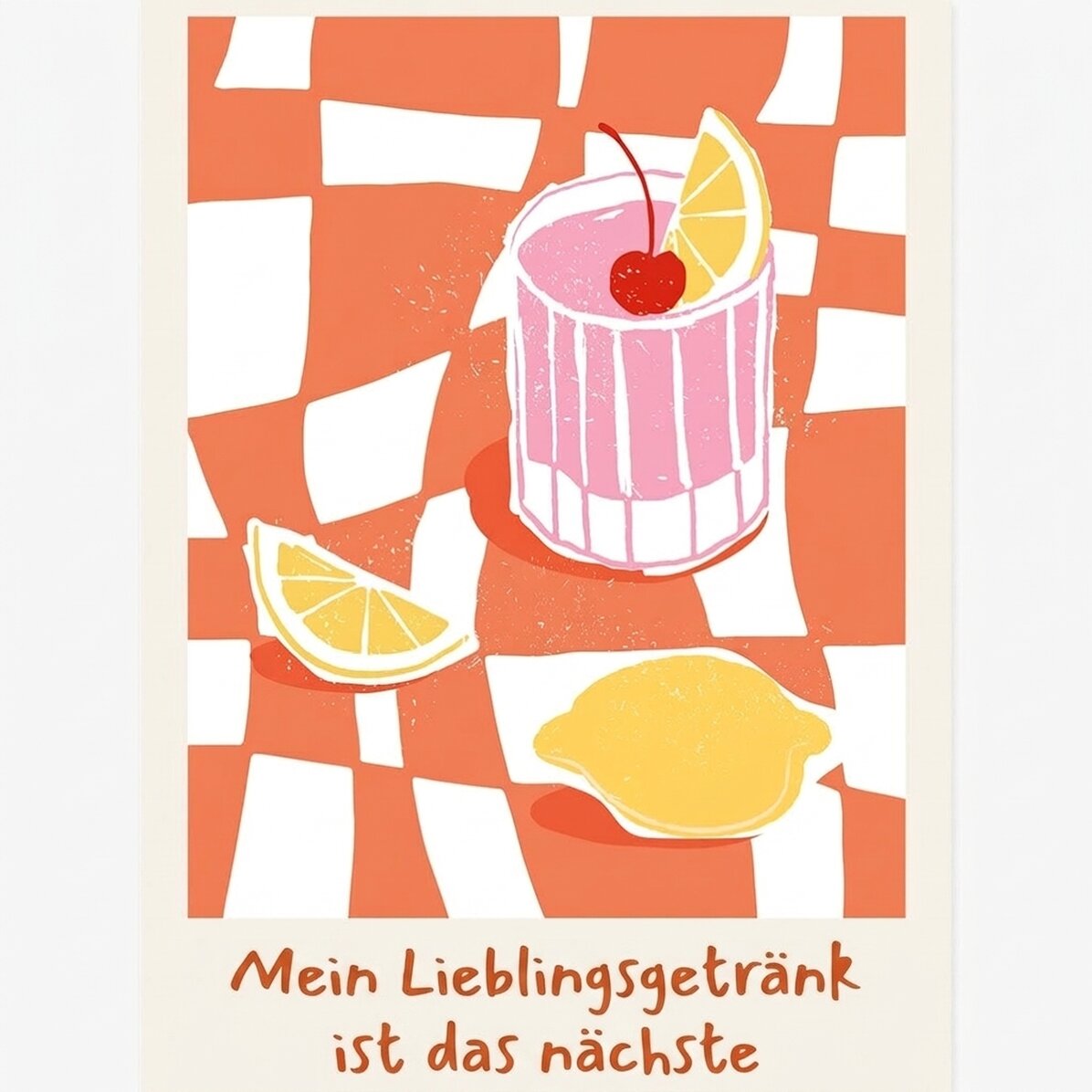 Poster „Lieblingsgetränk“