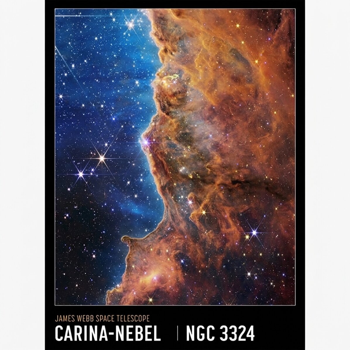 Poster „Carina-Nebel“