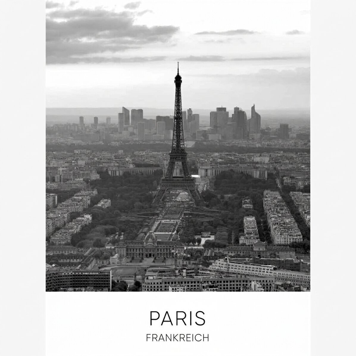 Poster: Eiffelturm in Paris