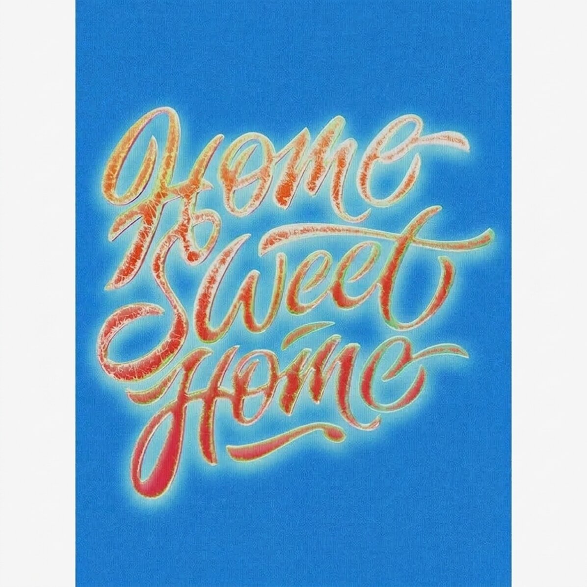 Poster „Home sweet home“