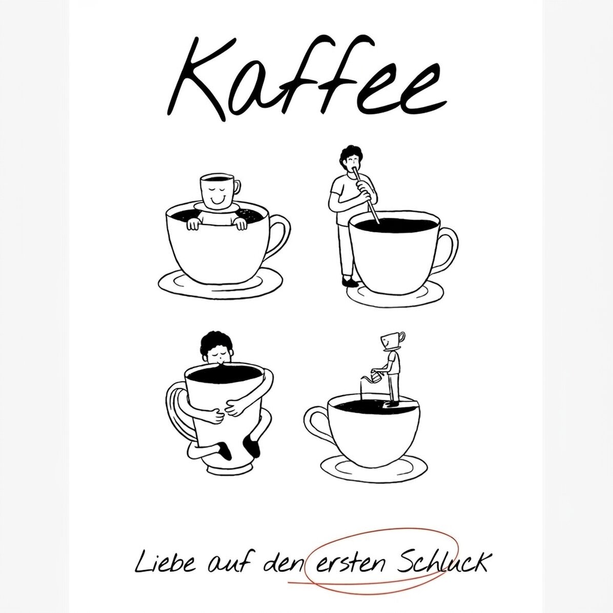 Poster „Coffee Love“
