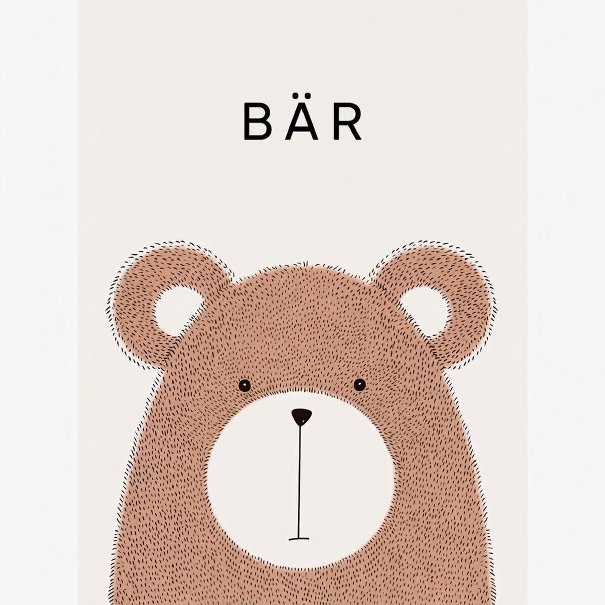 Poster „Bär“