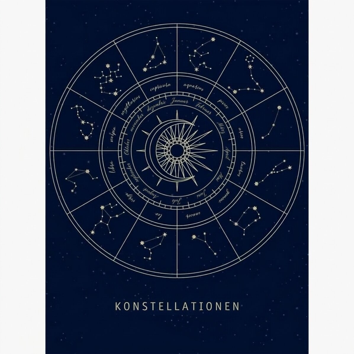 Poster „Sternbilder“