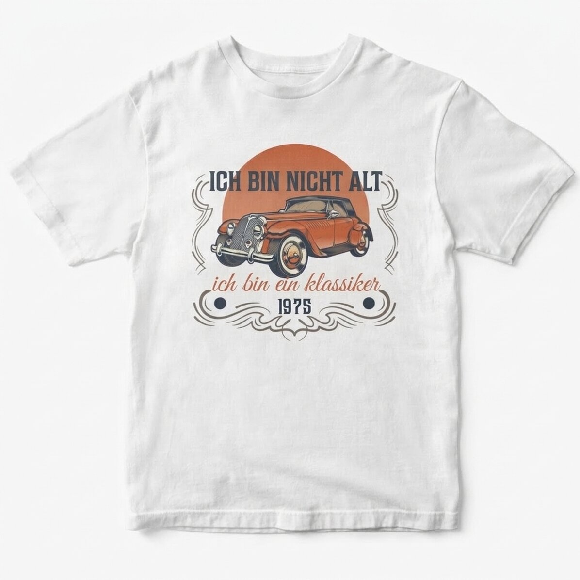 Personalisiertes Baumwoll-T-Shirt mit Aufdruck – „I