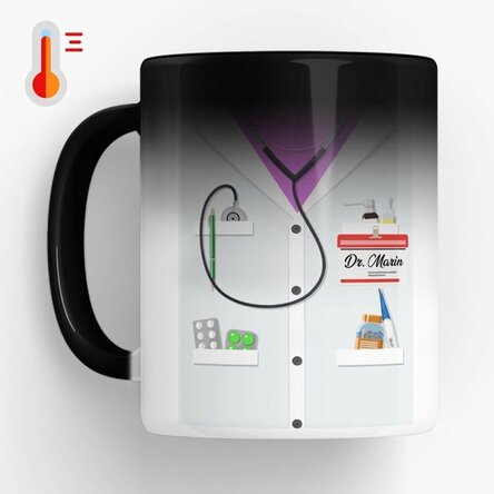 Personalisierte Zaubertasse mit Aufdruck – Für Ärzte
