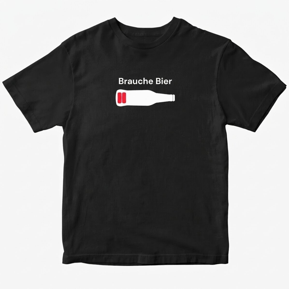 Personalisiertes Baumwoll-T-Shirt – Beer Battery
