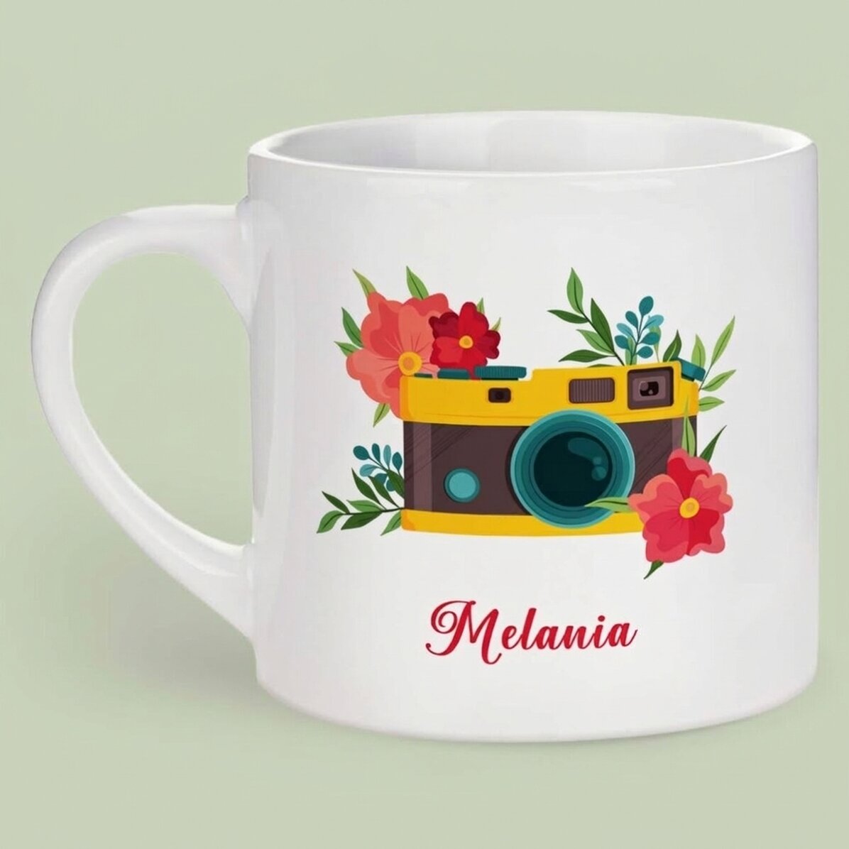 Personalisierte Espressotasse mit Namen – Fotograf