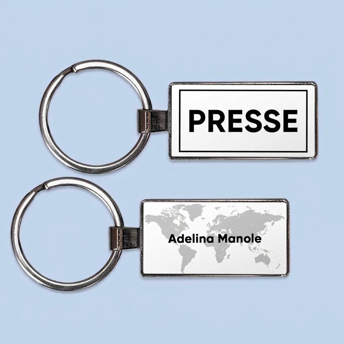 Personalisierter Schlüsselanhänger mit Text – Journalist