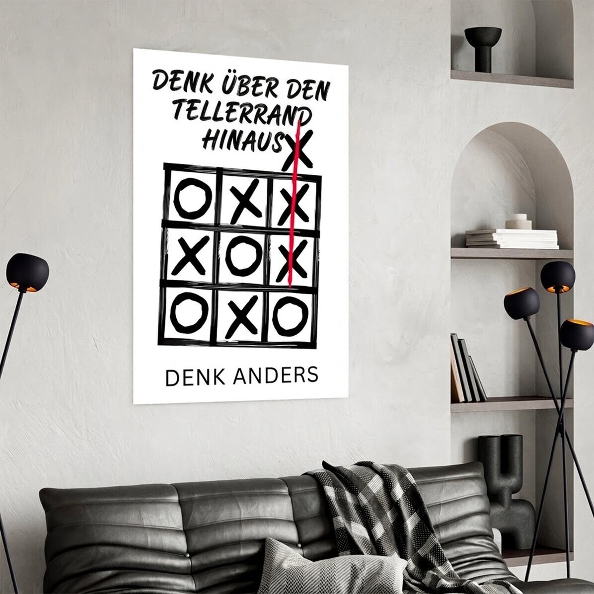 Poster „Think outside the box“