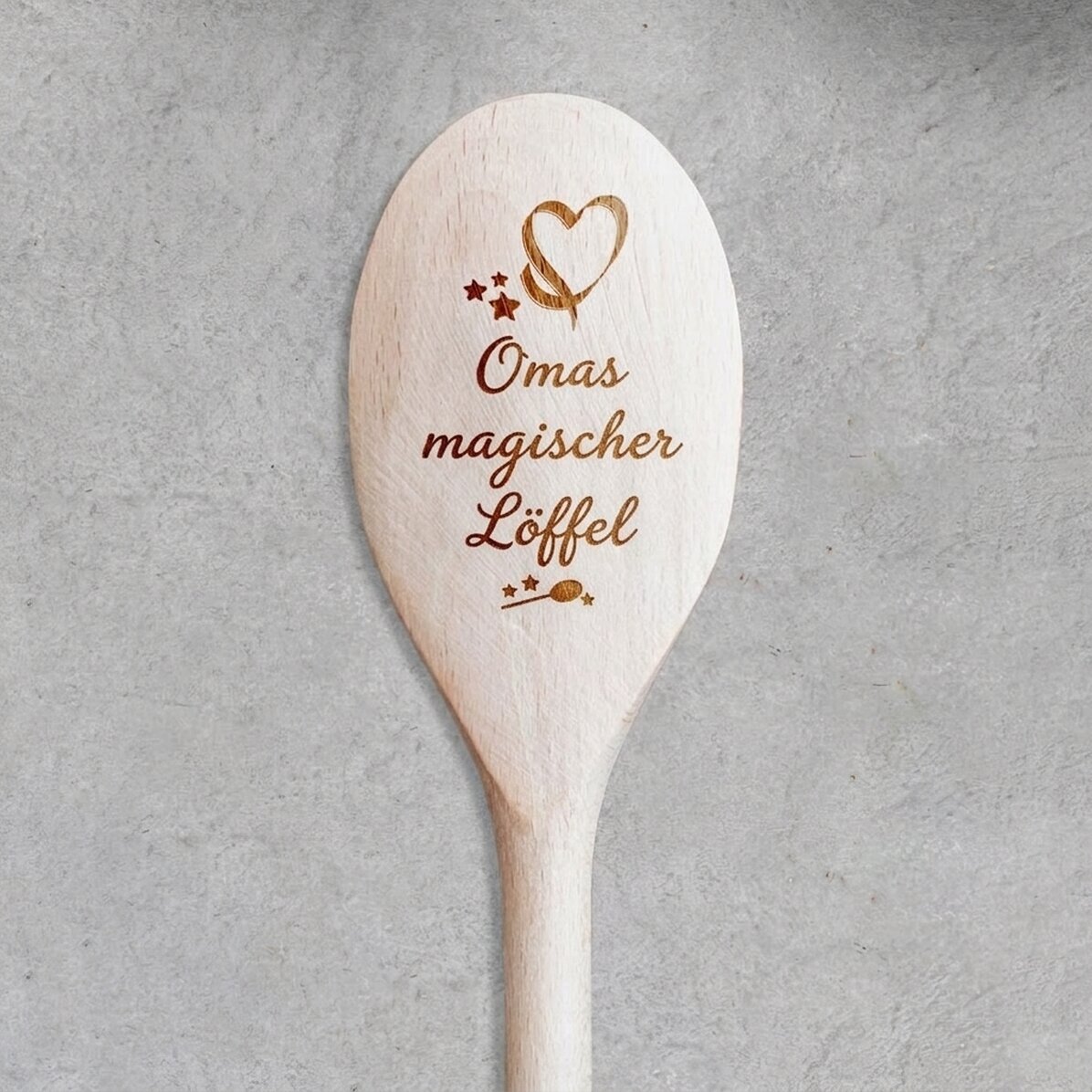 Personalisierter Holzlöffel – Der magische Löffel