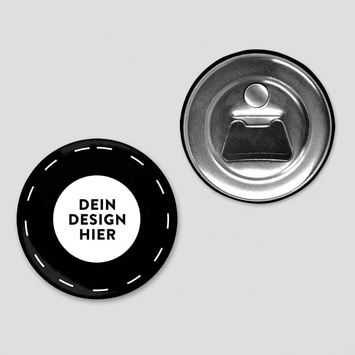 Flaschenöffner mit Magnet, individuell mit deinem Motiv gestaltet