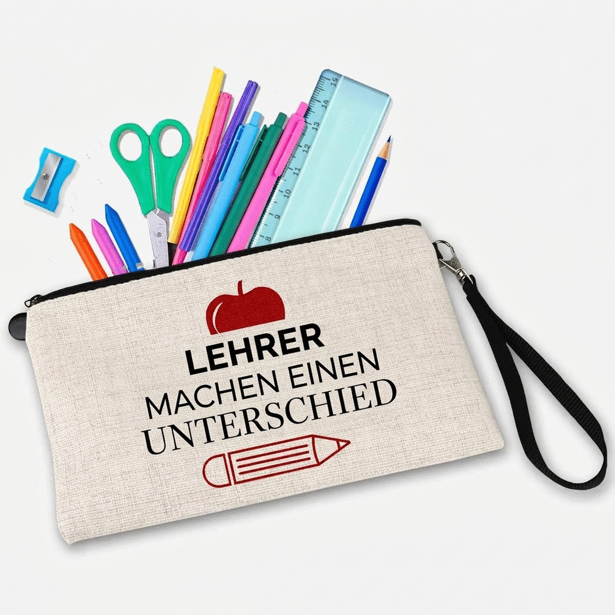 Personalisiertes Lehrer-Set mit Text – Lehrerin