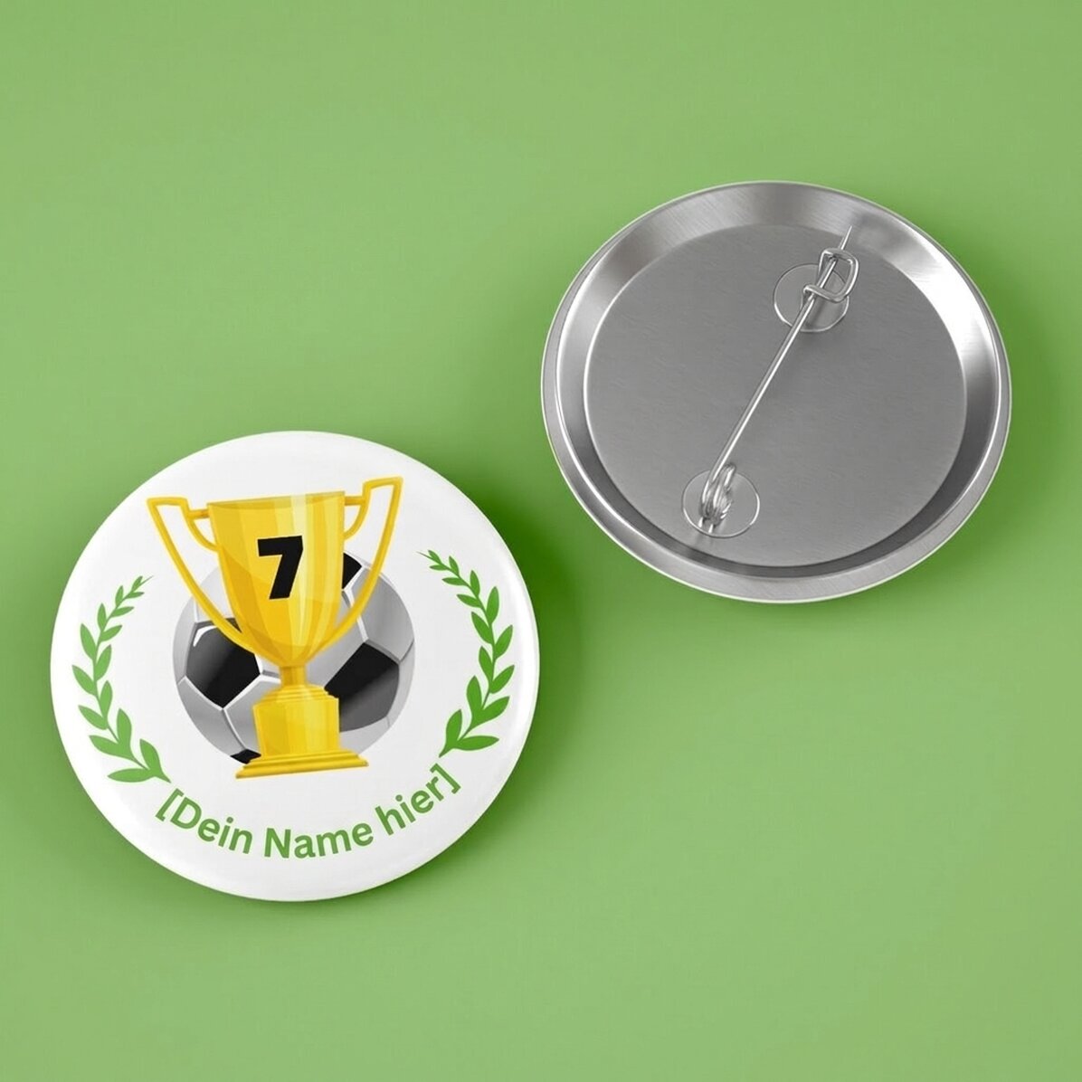 Personalisiertes Namensschild – Champion