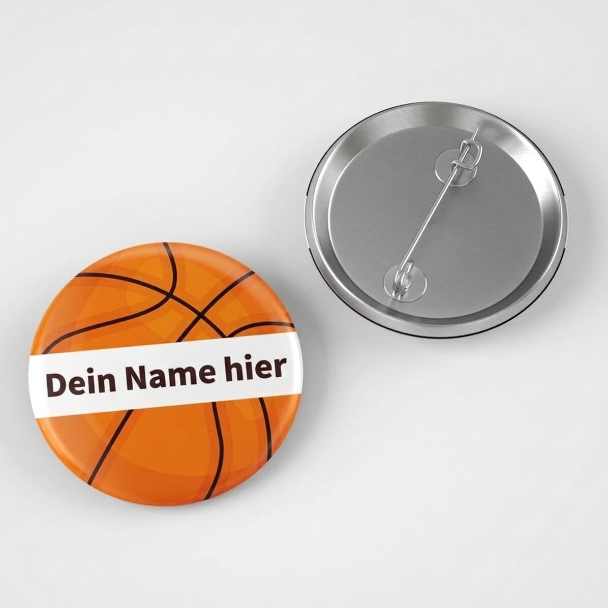 Personalisiertes Namensschild – Basketball