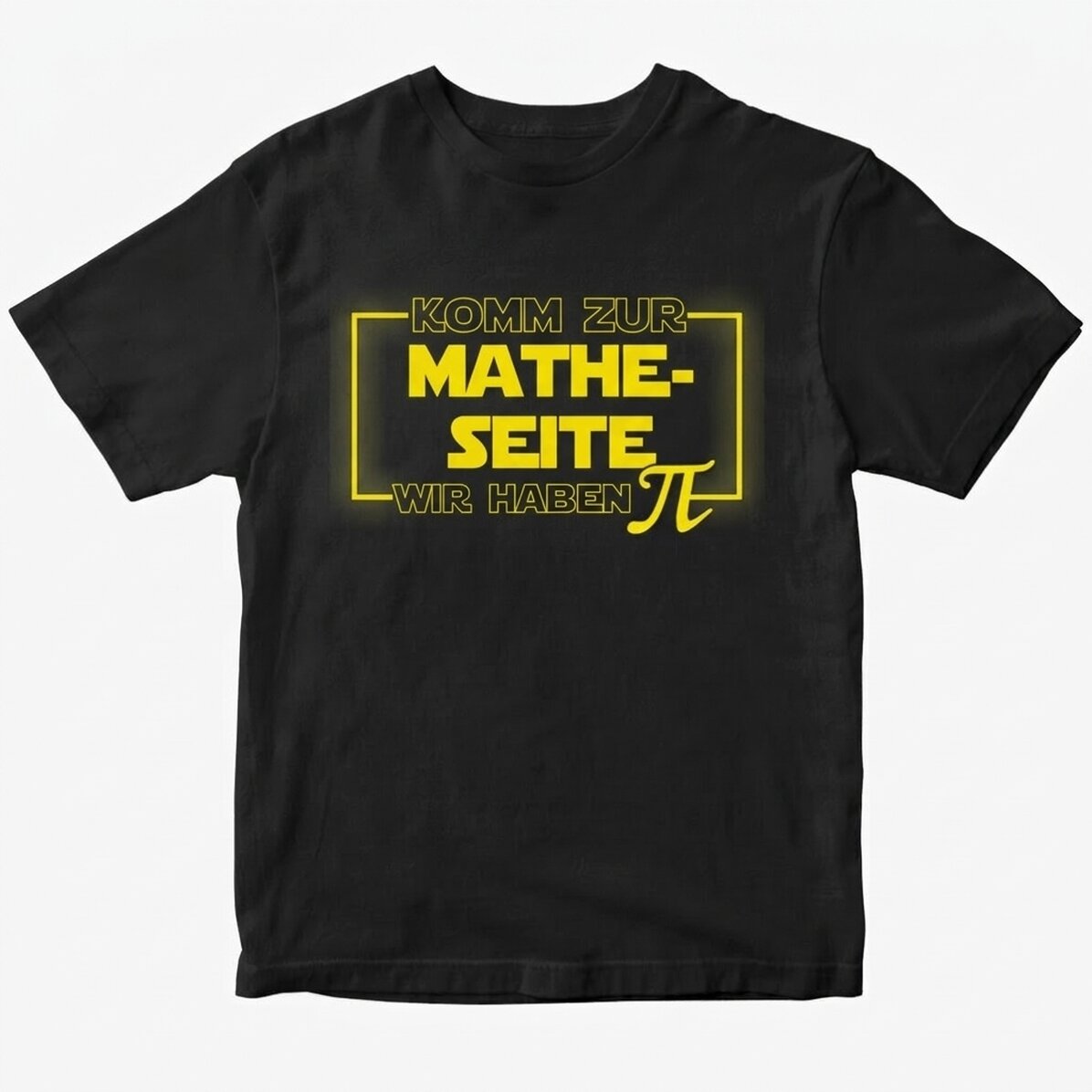Personalisiertes Baumwoll-T-Shirt – Math Side