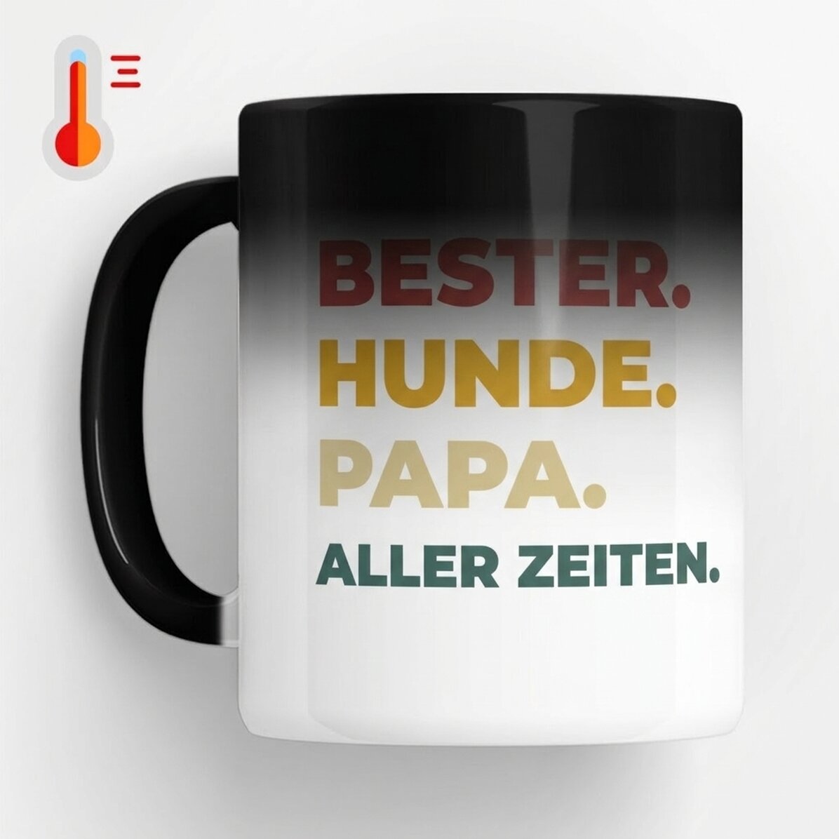 Personalisierte Zaubertasse mit Foto und Text – Best