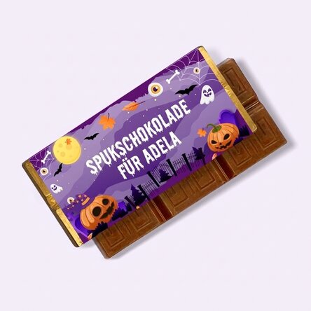Personalisierte Mini-Schokoladentafel mit Text – „Ciocolata bantuita“