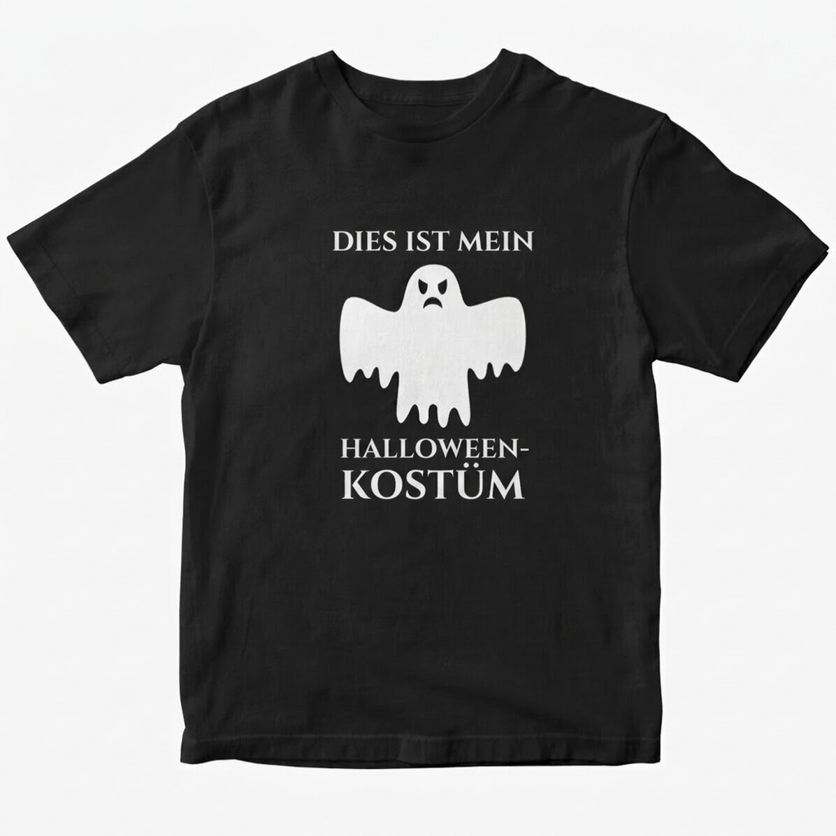 Personalisiertes Baumwoll-T-Shirt mit Aufdruck – Halloween