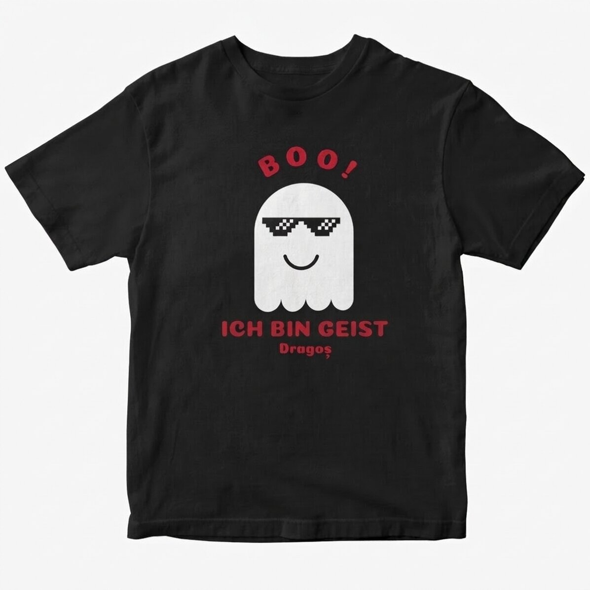 Personalisiertes Baumwoll-T-Shirt mit Aufdruck – Fantoma