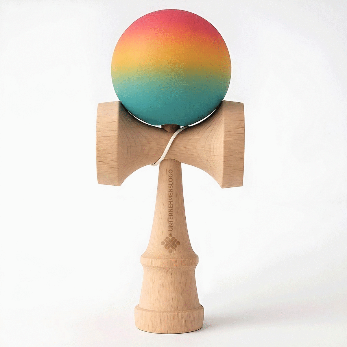 Individuell gestaltete Kendama mit Logo