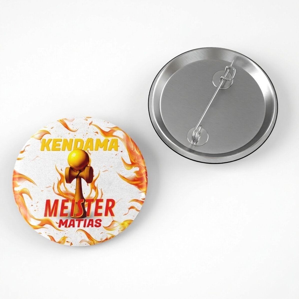 Personalisiertes Namensabzeichen – Kendama Master