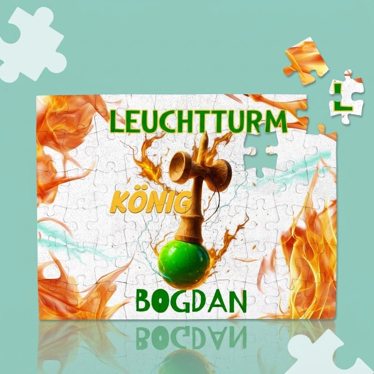 Individuell gestaltetes Puzzle für Kinder – Lighthouse King