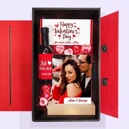 Geschenkbox zum Valentinstag – Ich liebe dich