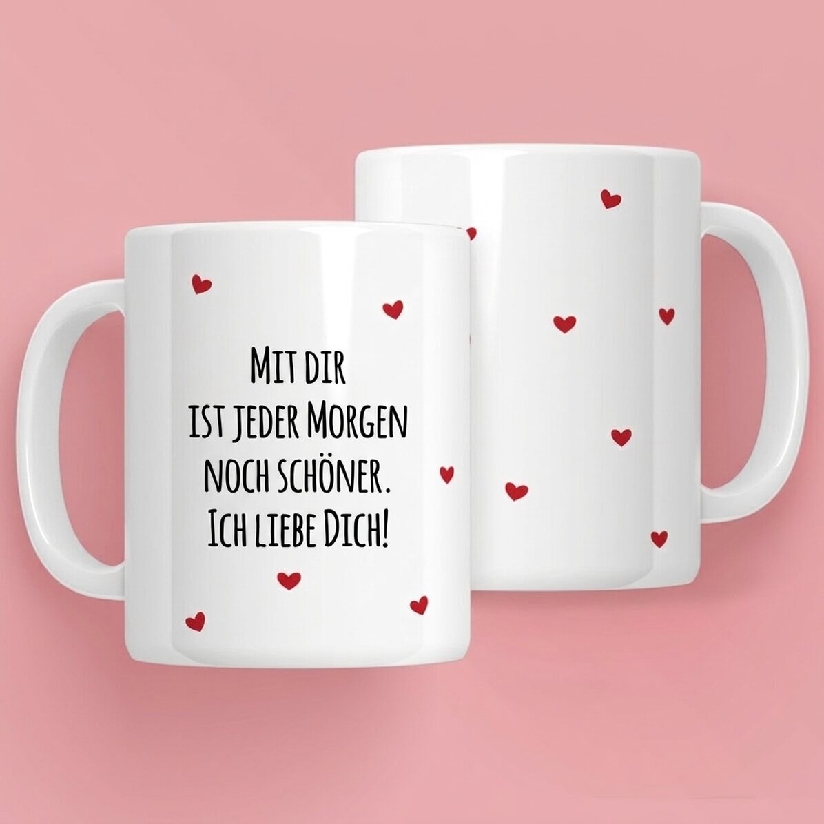 Personalisierte Tasse mit Aufdruck – Love
