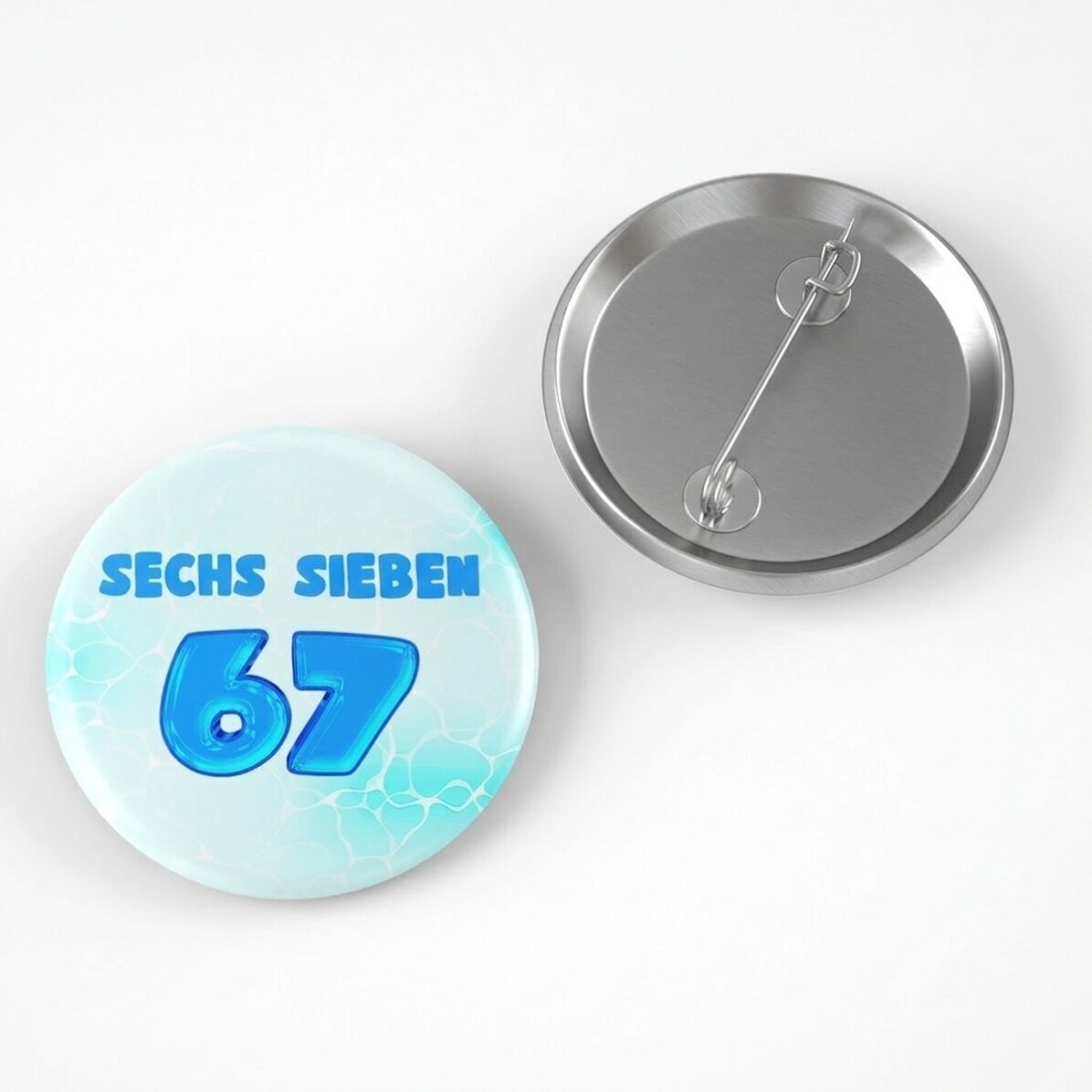Personalisiertes Namensschild – 67 Six Seven Bubbly