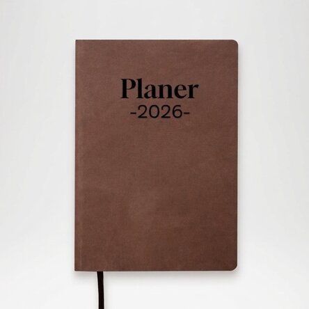 Personalisierter Leder-Terminkalender – Planer