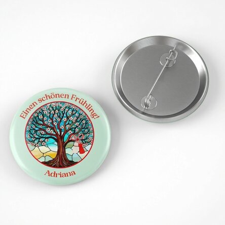 Personalisiertes Namensabzeichen – Der Baum des Lebens