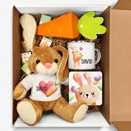 Personalisiertes Geschenkset für Kinder – Frohe Ostern