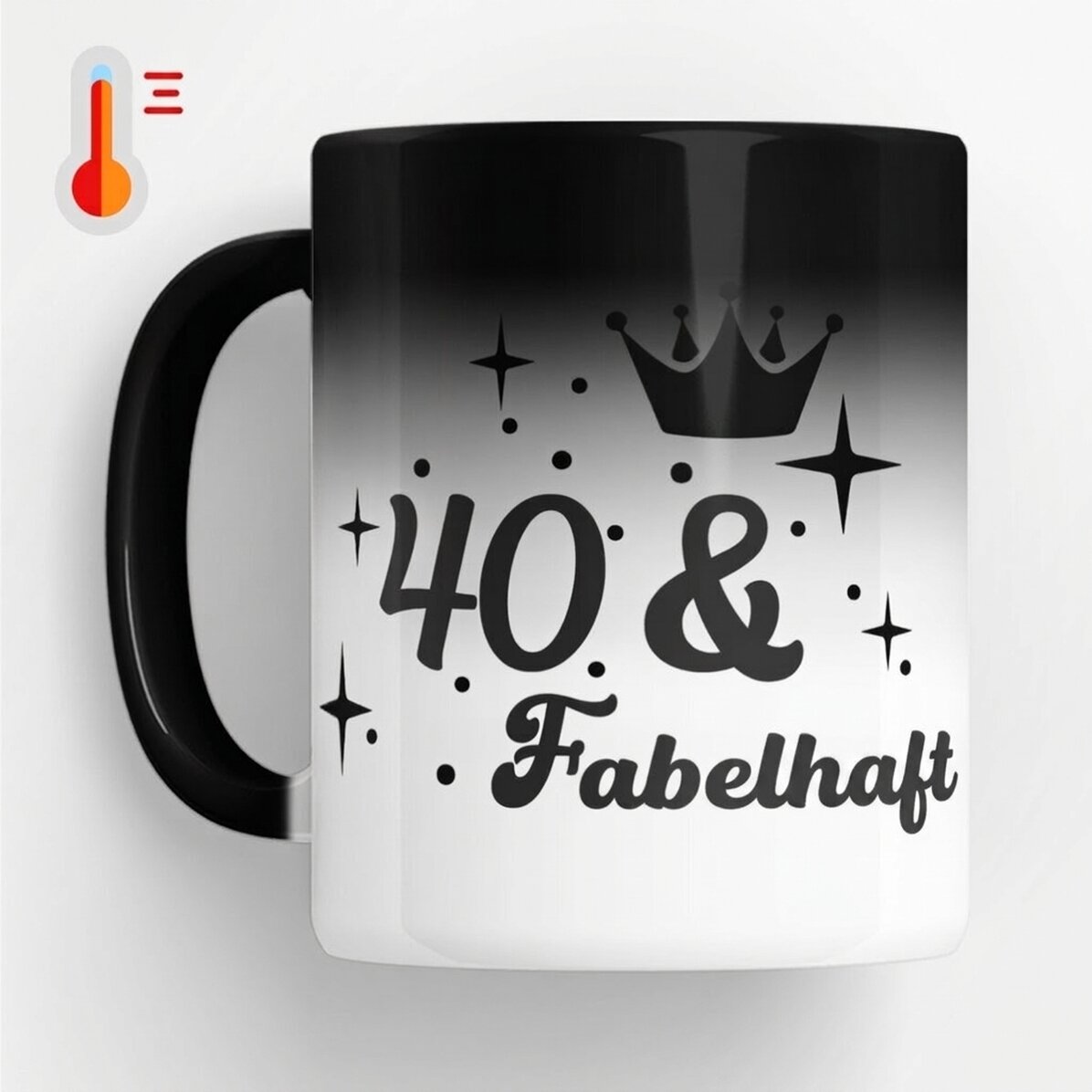 Personalisierte Zaubertasse mit Text zum Geburtstag – Fabuloasa