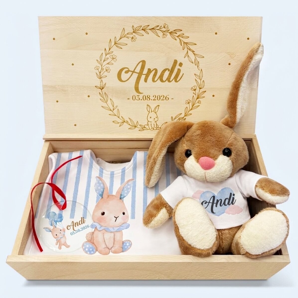 Geschenkset für Neugeborene – Junge