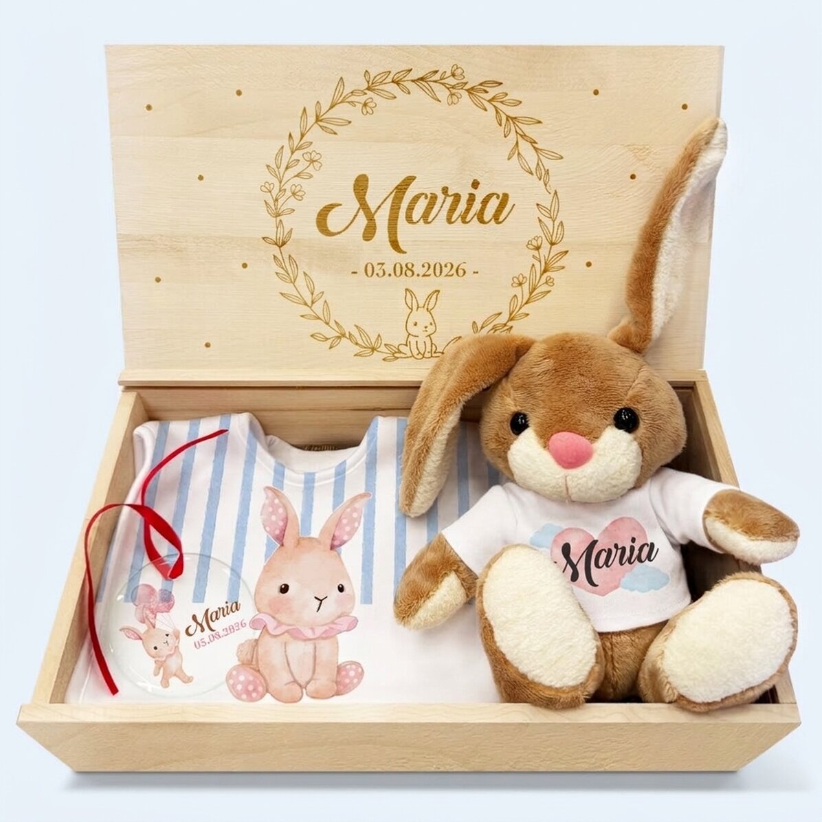 Geschenkset für Neugeborene – Mädchen