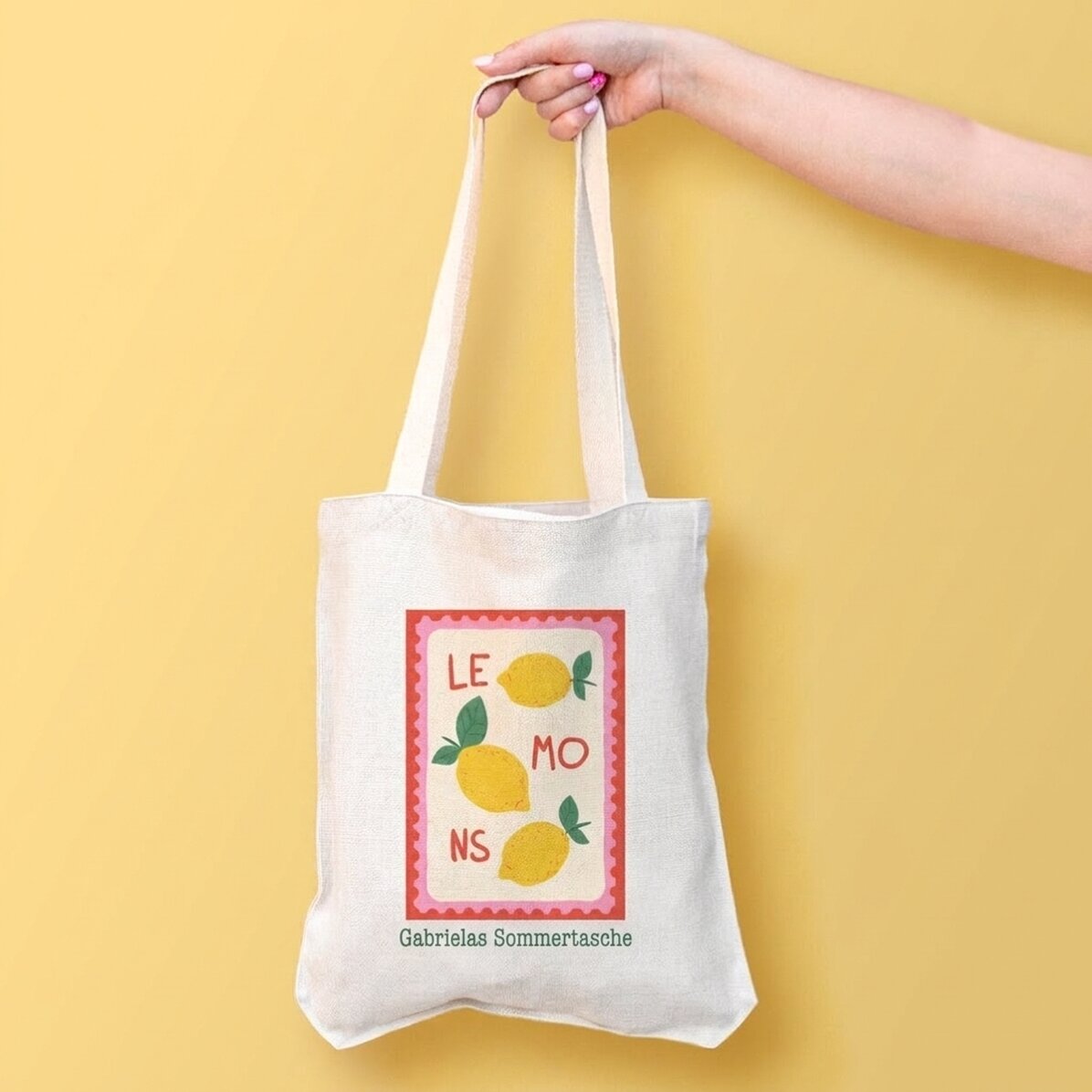 Personalisierte Tasche mit Botschaft – Summer